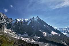 Plan de l'Aiguille, utsikt mot Aiguille du Midi