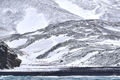 Deception Island, från söder