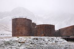 Grytviken, tankar för valolja