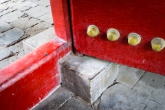 Tempeldörr i Qufu Tempeldörr i Qufu