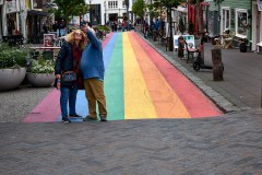 Laugavegur, den centrala shoppinggatan