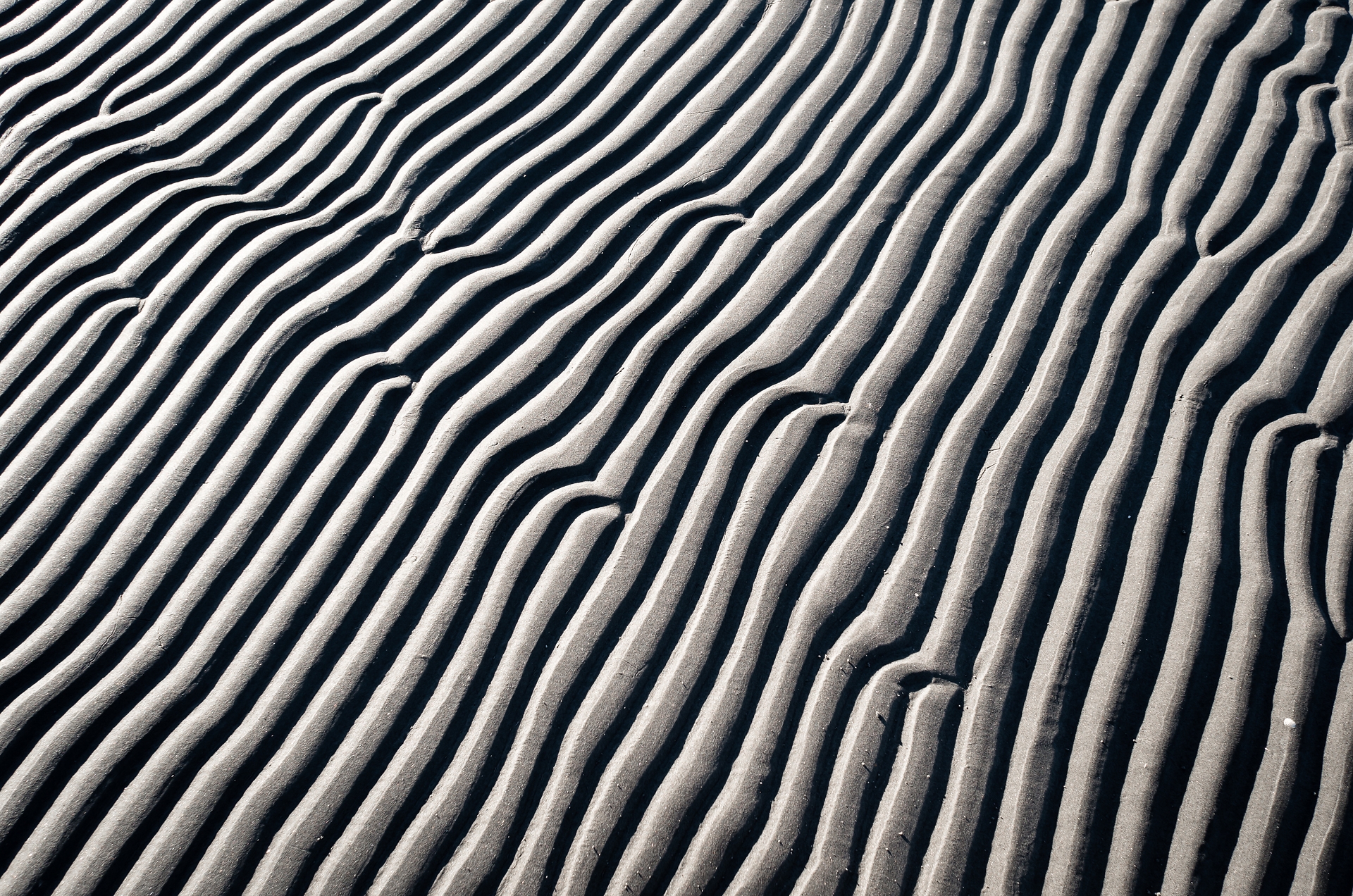 Vågspel i sand