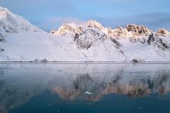 Soluppgång i Björnfjorden